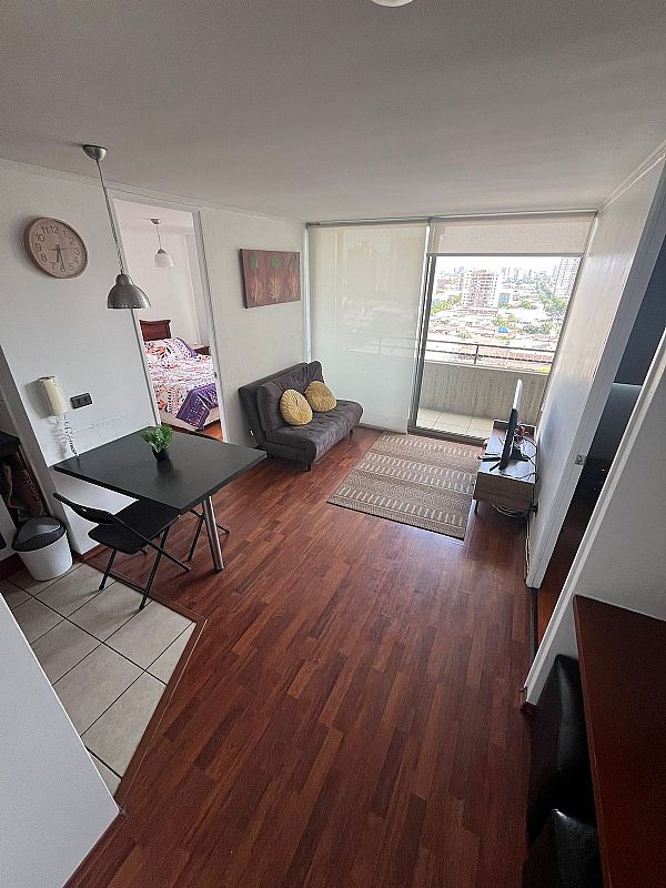 Venta departamento santiago hermoso departamento excelente sector amobladoresidencial