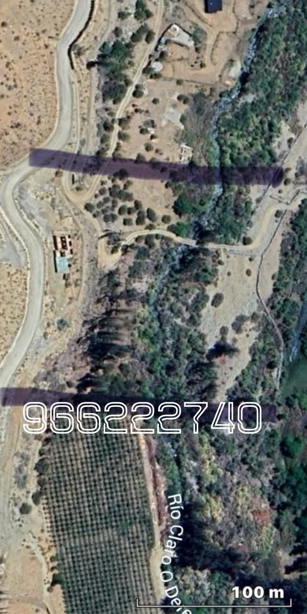 Terreno en alcohuaz, borde rio 1.93 has.uf 10.000